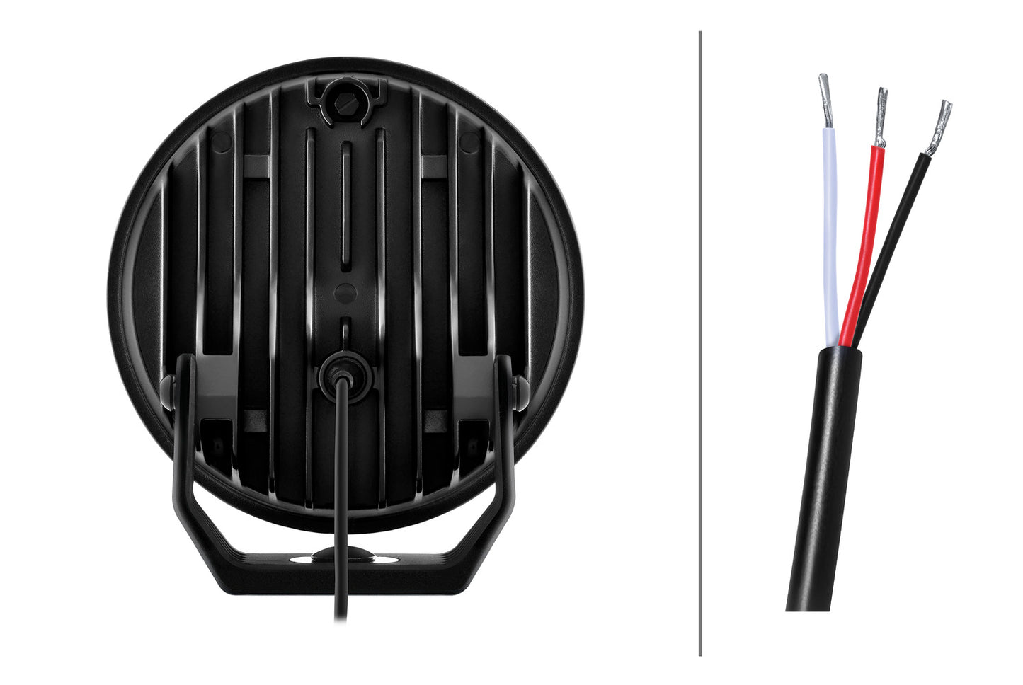 HELLA VALUEFIT LED-Spotlight - Blade Black 7" - 12/24V - white - 1800lm 1FJ357198-051