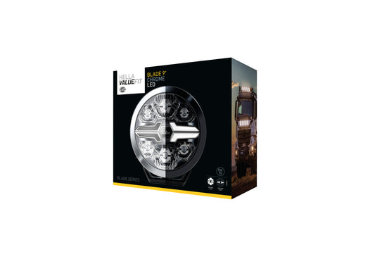 HELLA VALUEFIT LED-Spotlight - Blade Chrome 9" - 12/24V - white - 1550lm 1FJ357199-011