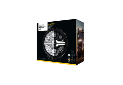 HELLA VALUEFIT LED-Spotlight - Blade Black  9" - 12/24V - white/yellow (amber) - 1700lm 1FJ357199-061