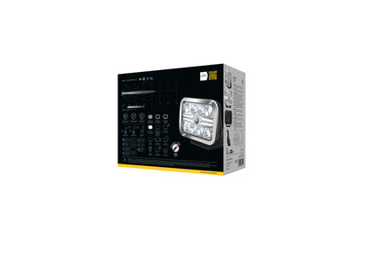 HELLA VALUEFIT LED-Spotlight - Blade Chrome RE 9" - 12/24V - white/yellow (amber) - 2600lm 1FJ357199-081