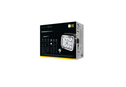 HELLA VALUEFIT LED-Spotlight - Blade Chrome RE 9" - 12/24V - white/yellow (amber) - 2600lm 1FJ357199-091