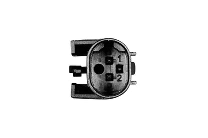 HELLA Sensor, wheel speed - 2-pin connector - Rear Axle 6PU358217-161