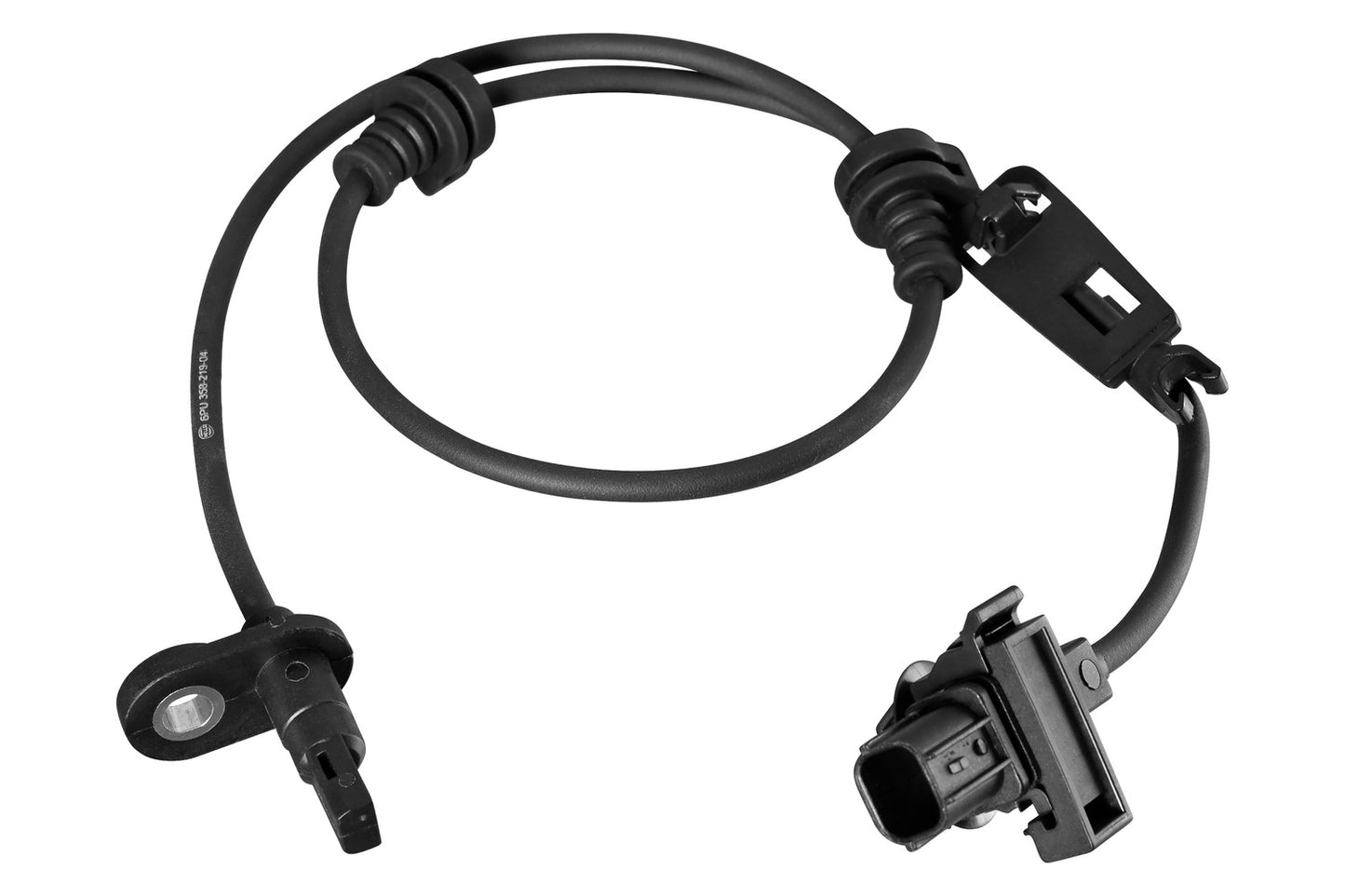 HELLA Sensor, wheel speed - 2-pin connector - Front Axle 6PU358219-041