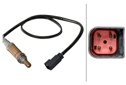 HELLA Oxygen sensor - 4-pin connector 6PA358221-091