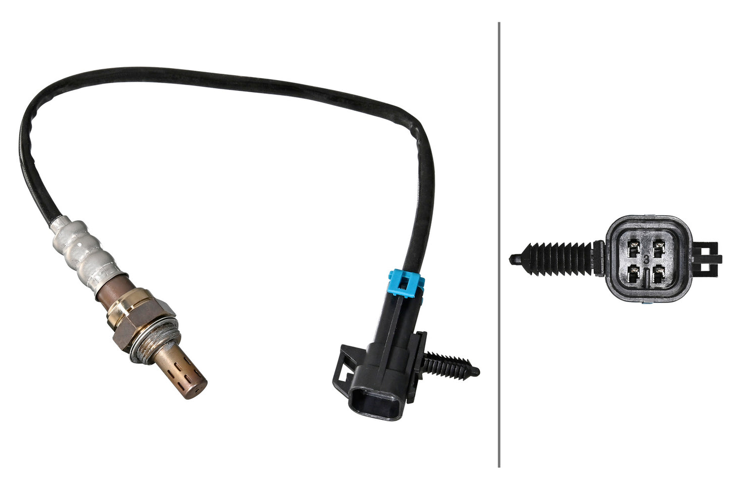 HELLA Oxygen sensor - 4-pin connector 6PA358221-121