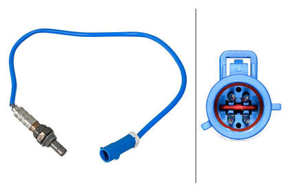 HELLA Oxygen sensor - 4-pin connector 6PA358221-461