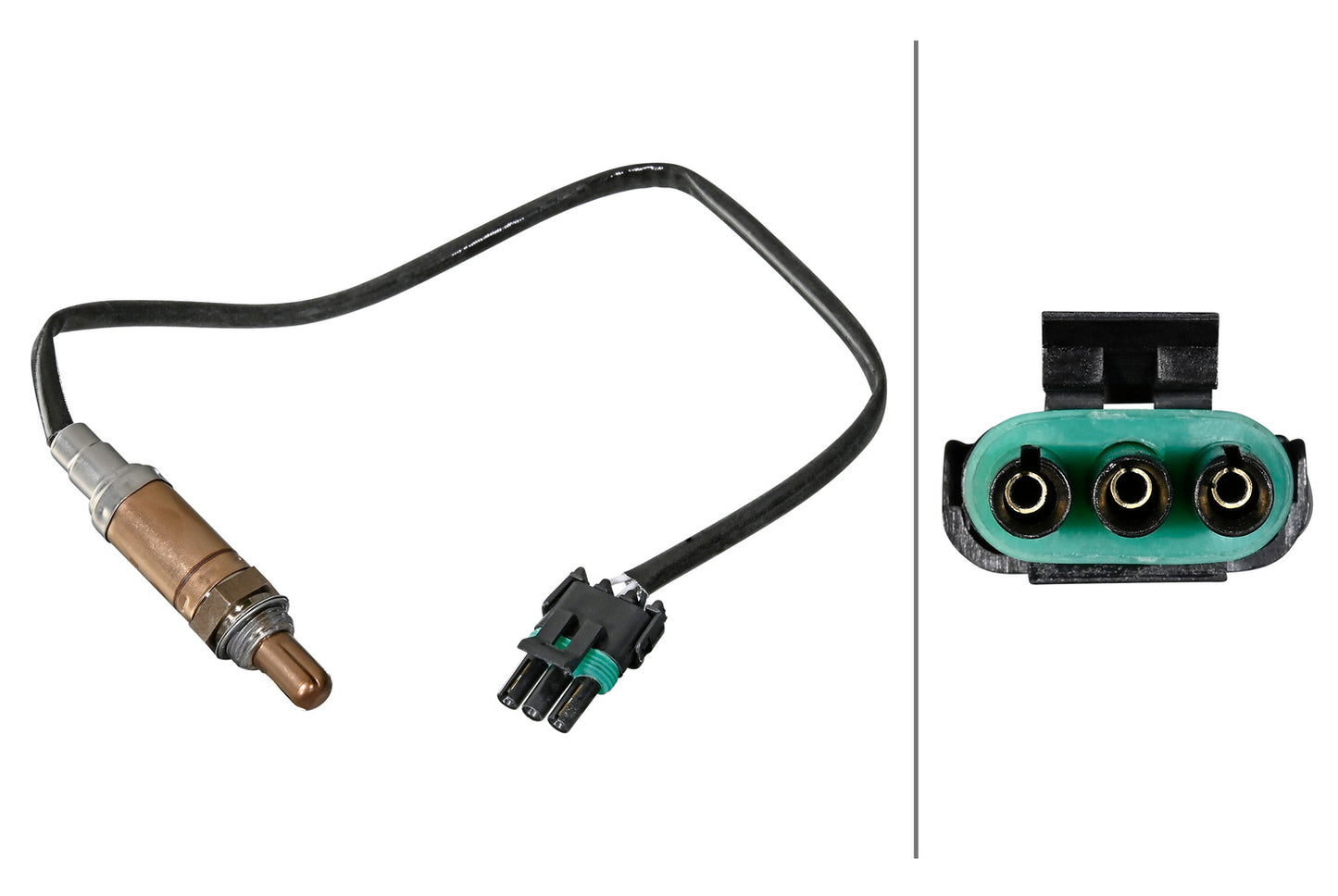 HELLA Oxygen sensor - 3-pin connector 6PA358221-131