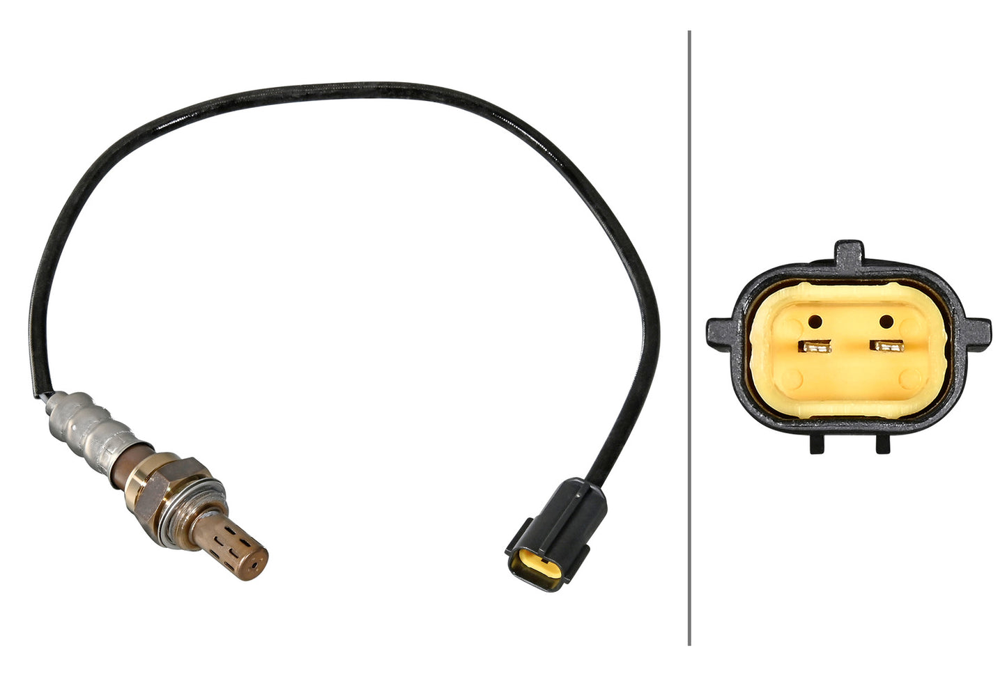 HELLA Oxygen sensor - 2-pin connector 6PA358221-151