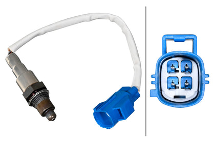HELLA Oxygen sensor - 4-pin connector 6PA358221-171
