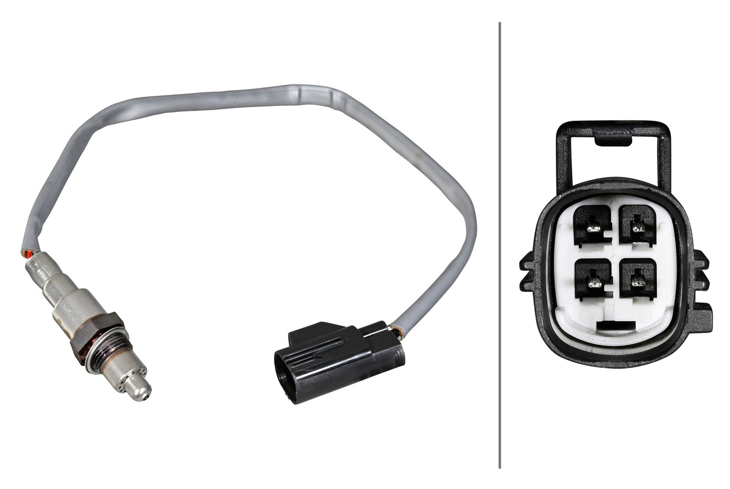 HELLA Oxygen sensor - 4-pin connector 6PA358221-211