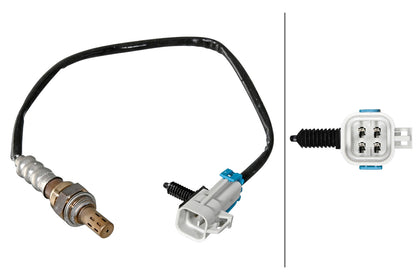 HELLA Oxygen sensor - 4-pin connector 6PA358221-231