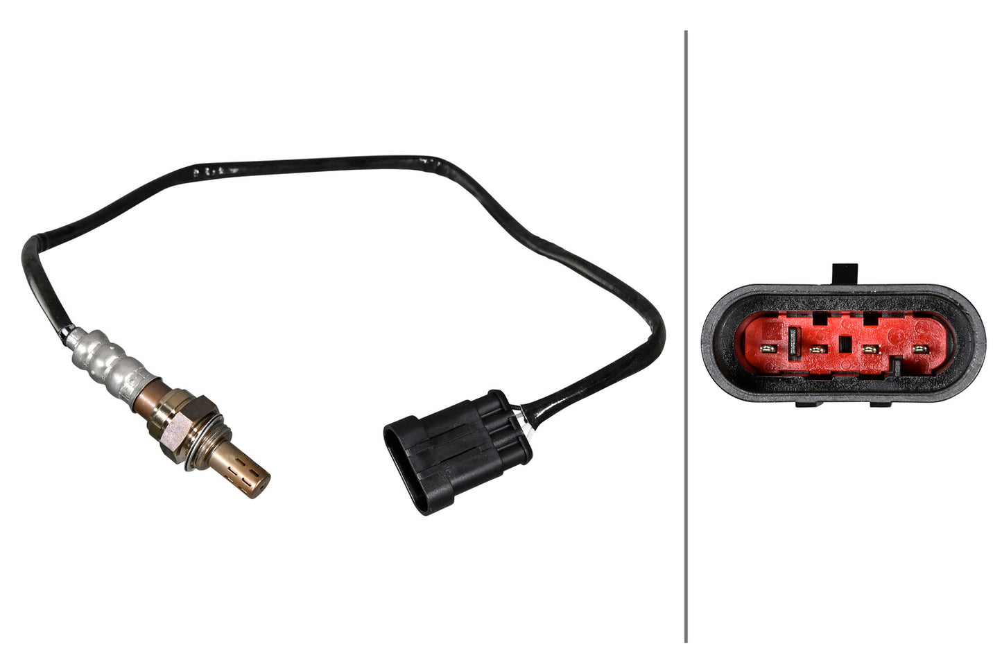 HELLA Oxygen sensor - 4-pin connector 6PA358221-361