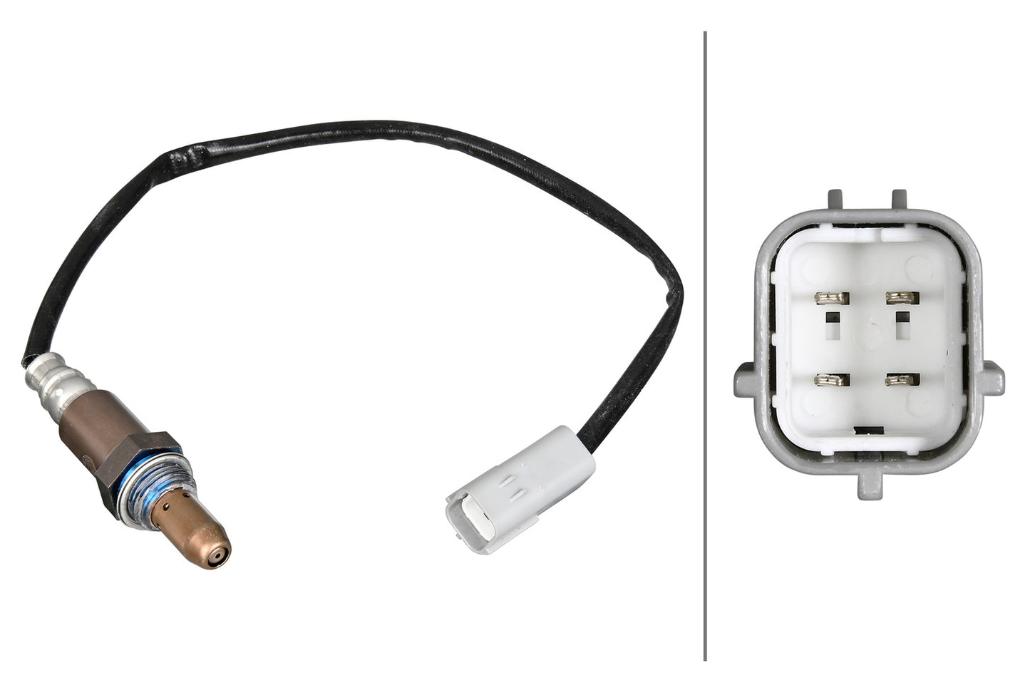 HELLA Oxygen sensor - 4-pin connector 6PA358221-371