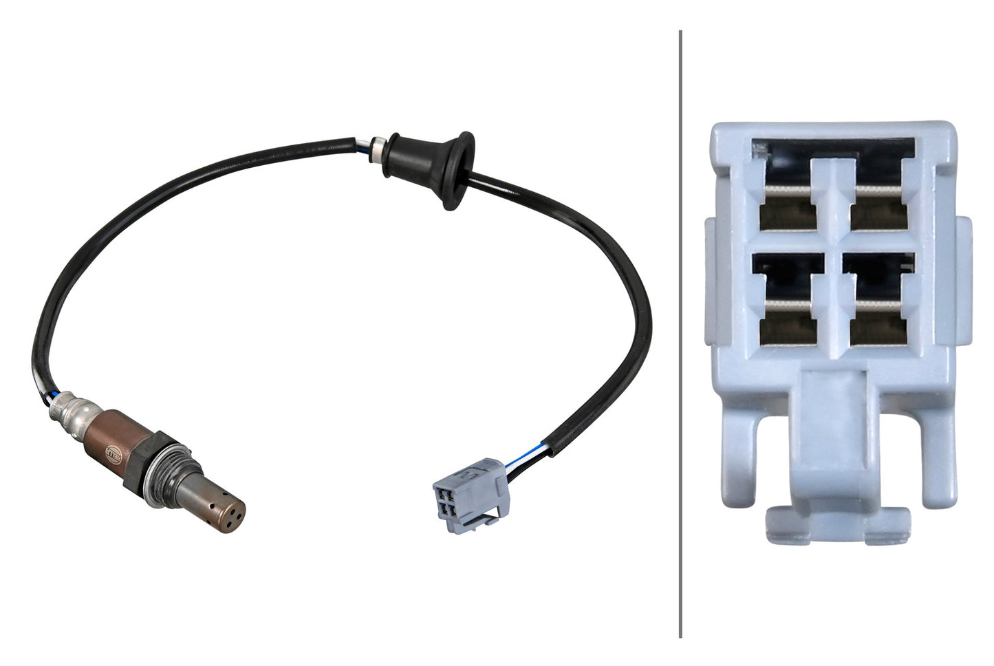 HELLA Oxygen sensor - 4-pin connector 6PA358221-611