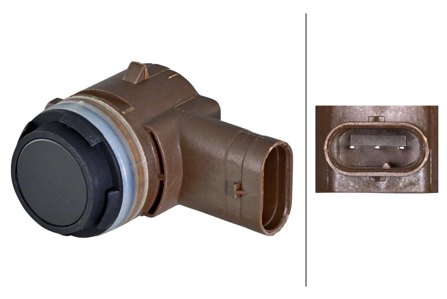 HELLA Sensor, park distance control - 3-pin connector - mounting 6PX358270-601