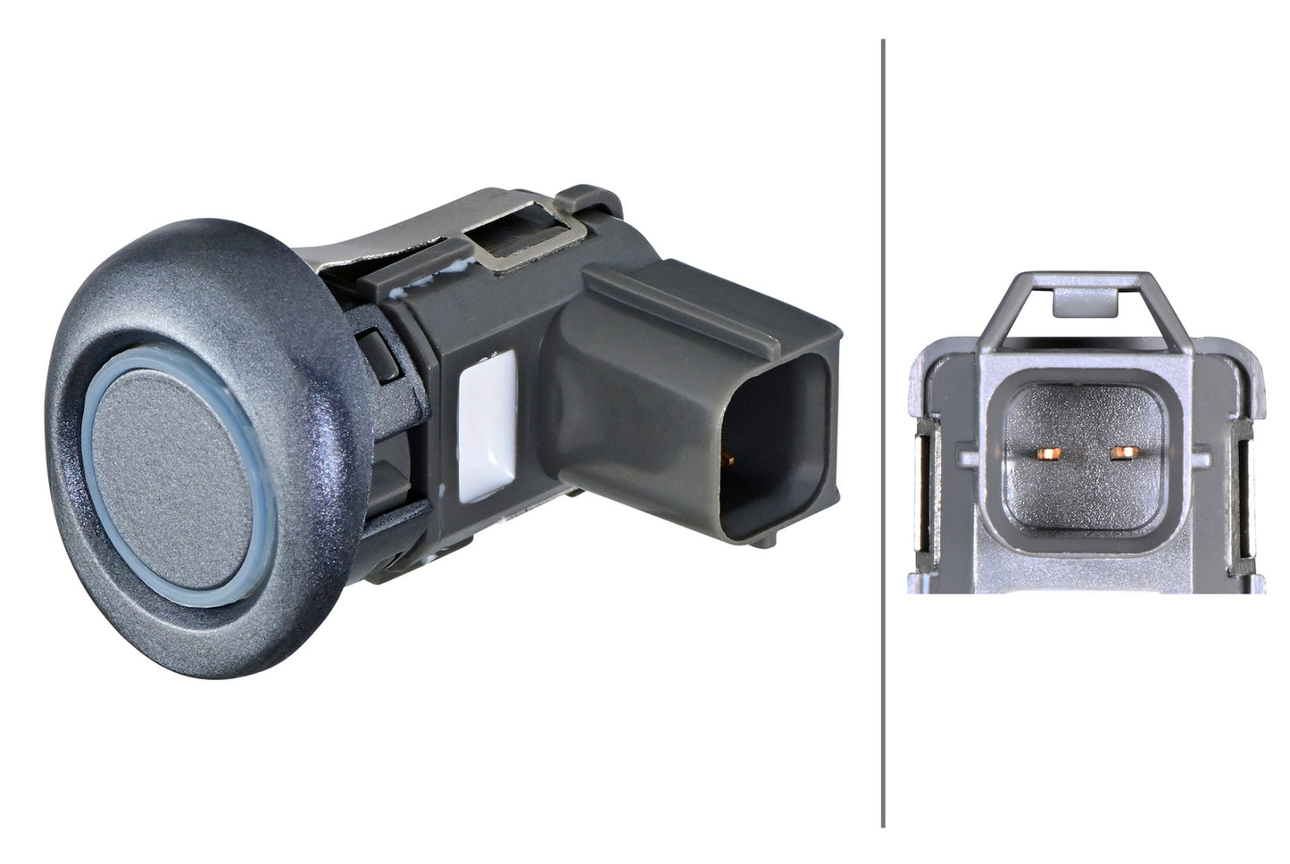 HELLA Sensor, park distance control - 2-pin connector - mounting 6PX358270-681