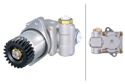 HELLA Hydraulic Pump, steering - Hydraulic 8TL359003-591