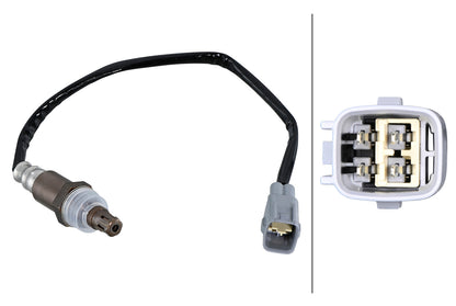 HELLA Oxygen sensor - 4-pin connector 6PA358221-551