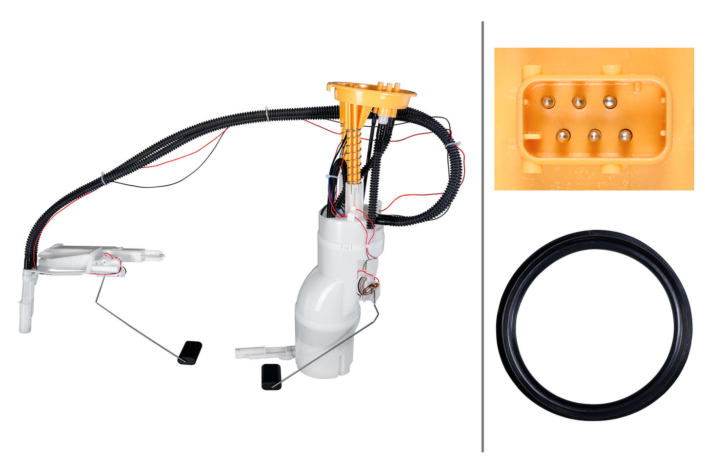 HELLA Fuel Feed Unit - Electric - 6-pin connector 8TF358306-661