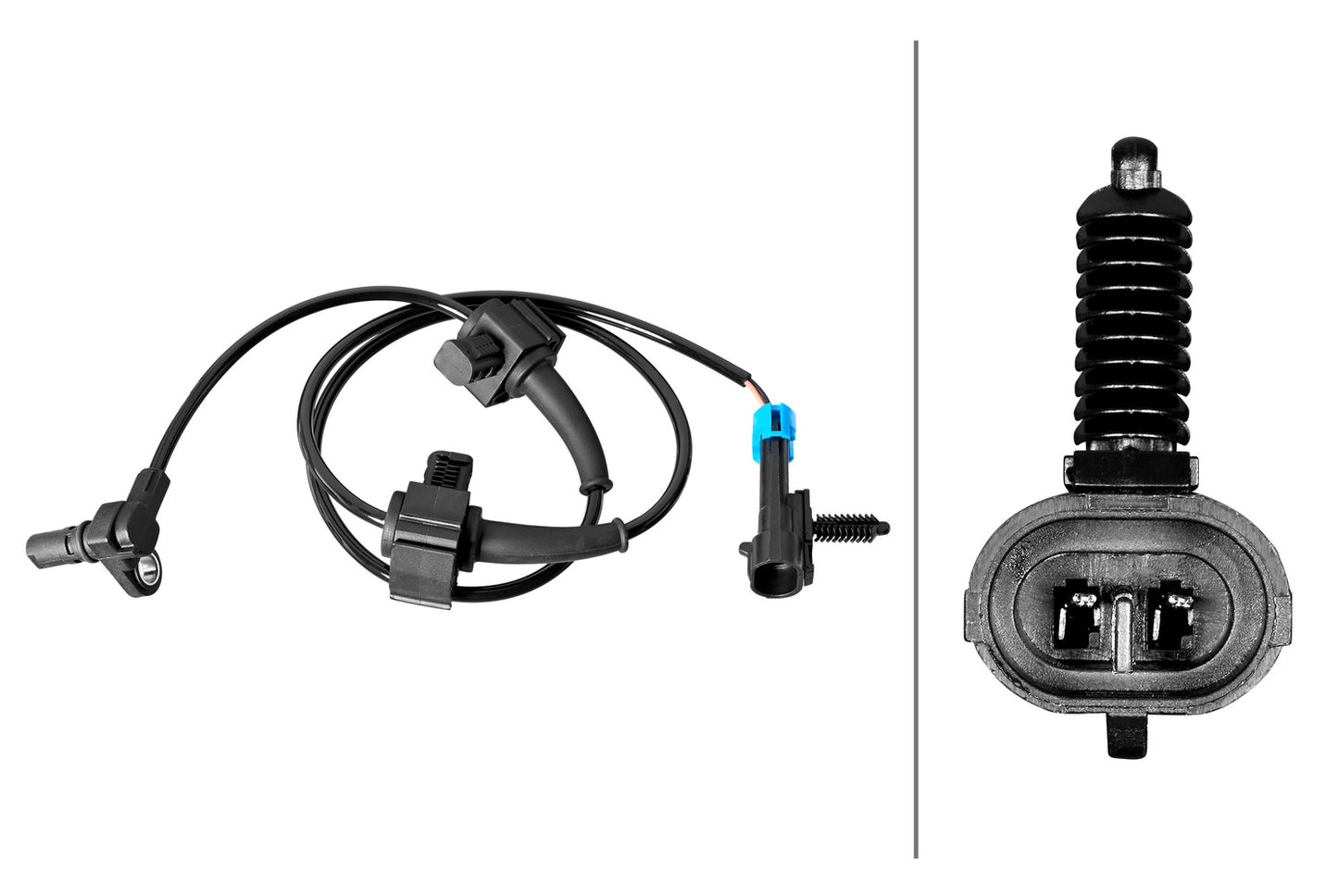 HELLA Sensor, wheel speed - 2-pin connector - Rear Axle 6PU358218-531