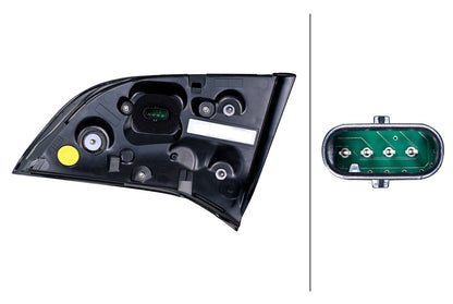 HELLA Rearlight - LED - Inner Section - left - for e.g. TESLA MODEL 3 (5YJ3) 2TZ015342-911