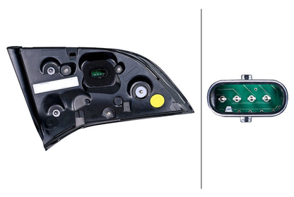 HELLA Rearlight - LED - Inner Section - right - for e.g. TESLA MODEL 3 (5YJ3) 2TZ015342-921