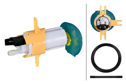 HELLA Swirl Pot, fuel pump - Electric - 2-pin connector 8TF358306-451