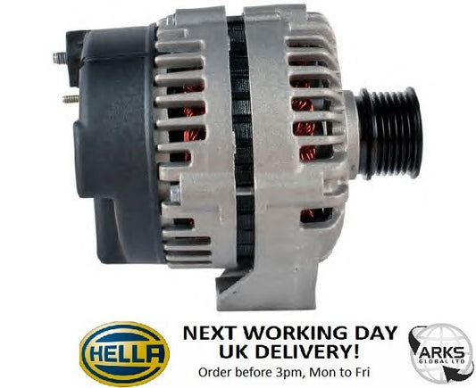 HELLA Alternator - 14V - 120A - for e.g. Mercedes-Benz C-Class (W202) 8EL012427-851
