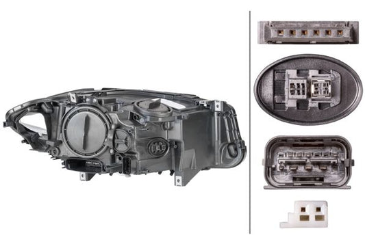 HELLA Bi-Xenon/LED-Headlight - left - for e.g. BMW 5 (F10) 1ZS010131-631