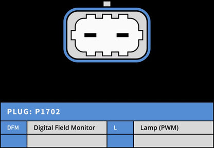PlusLine Original Alternator for Opel 100A DRA1406+