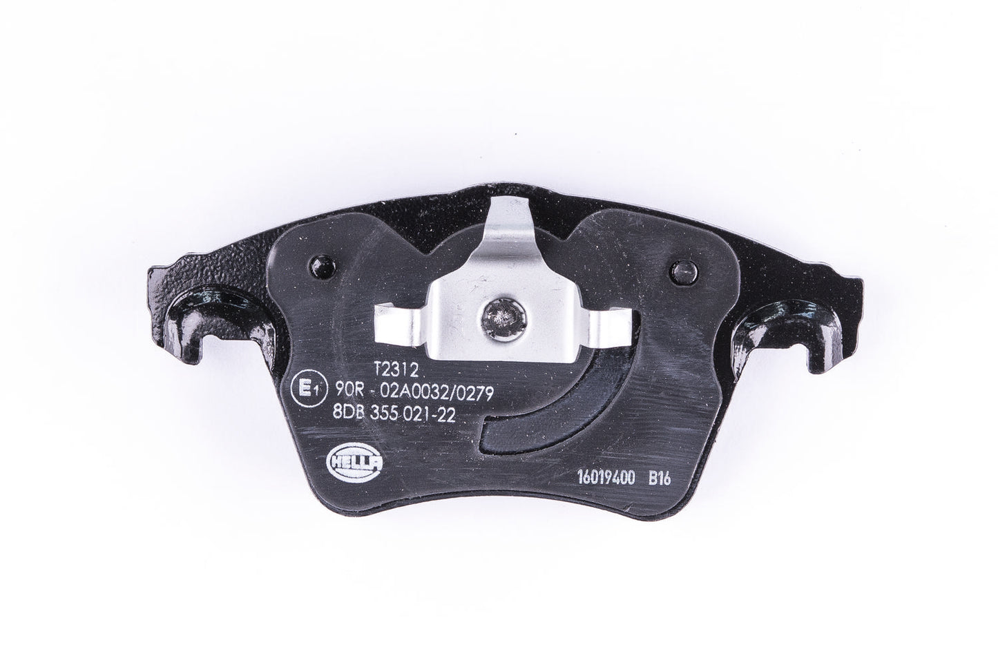 HELLA Brake pad set - T2312 - for e.g. VOLKSWAGEN 8DB355021-221