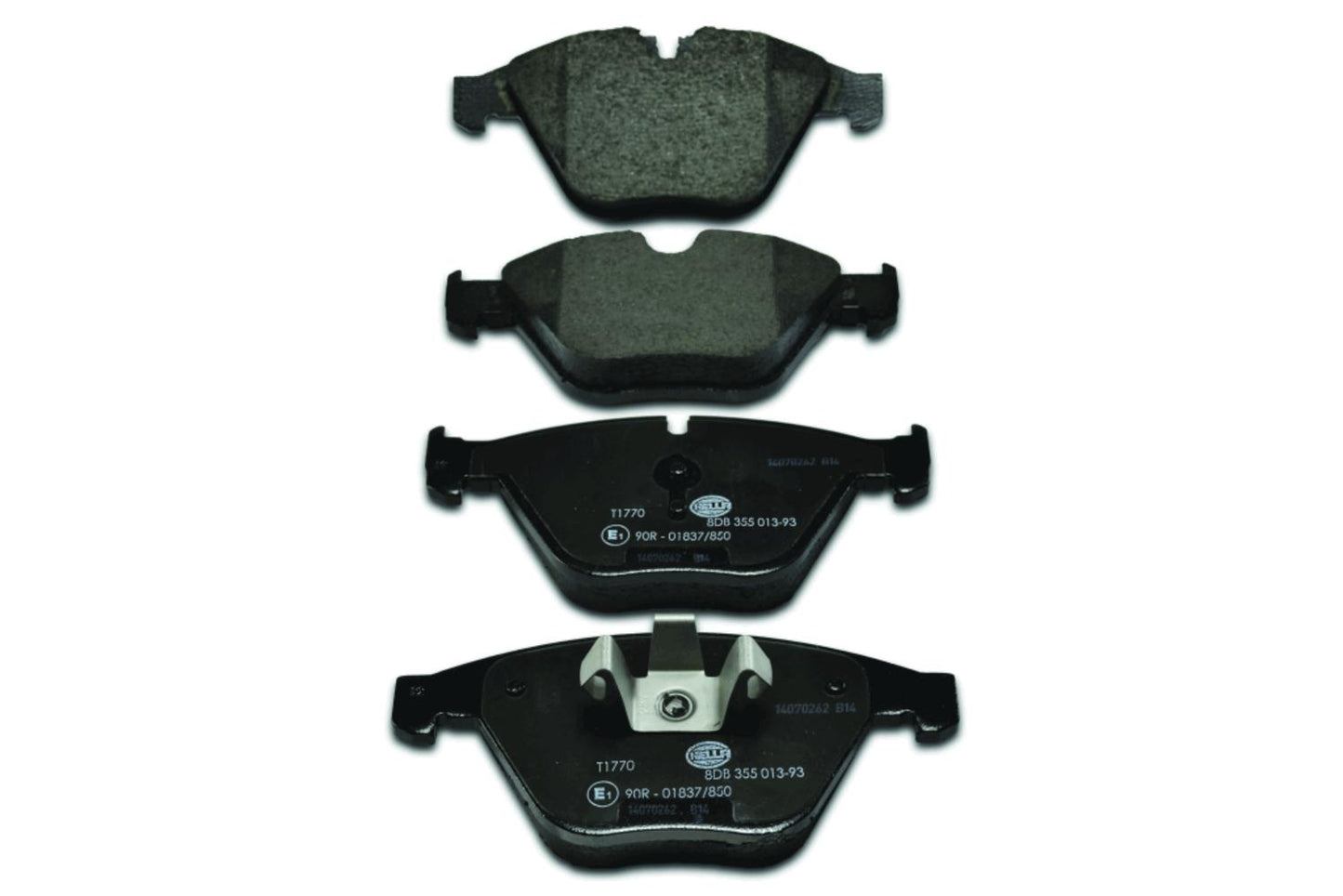 HELLA Brake pad set - T1770 - for e.g. BMW 8DB355013-931