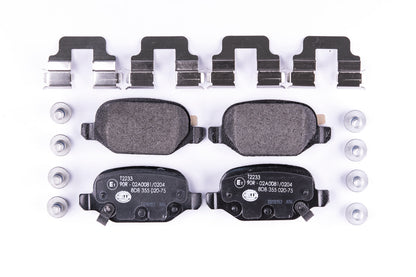 HELLA Brake pad set - T2233 - for e.g. FIAT 8DB355020-751