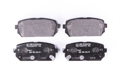 HELLA Brake pad set - T1661 - for e.g. KIA 8DB355012-971