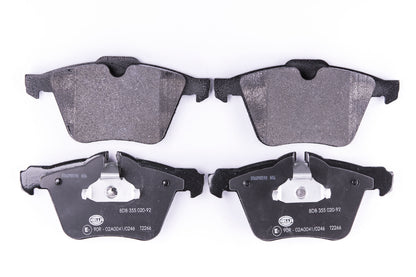 HELLA Brake pad set - T2266 - for e.g. JAGUAR 8DB355020-921
