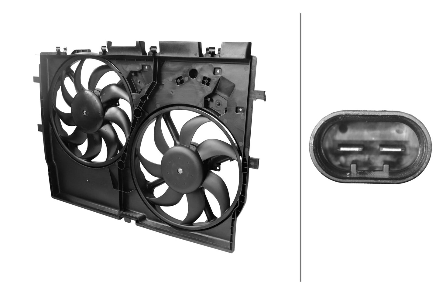 Hella Radiator Cooling Fan 8EW366420-171