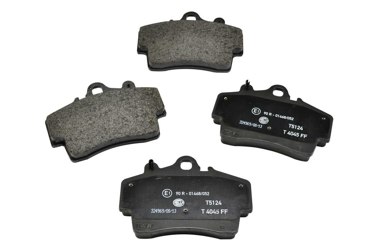 HELLA Brake pad set - T5124 - for e.g. PORSCHE 8DB355018-471