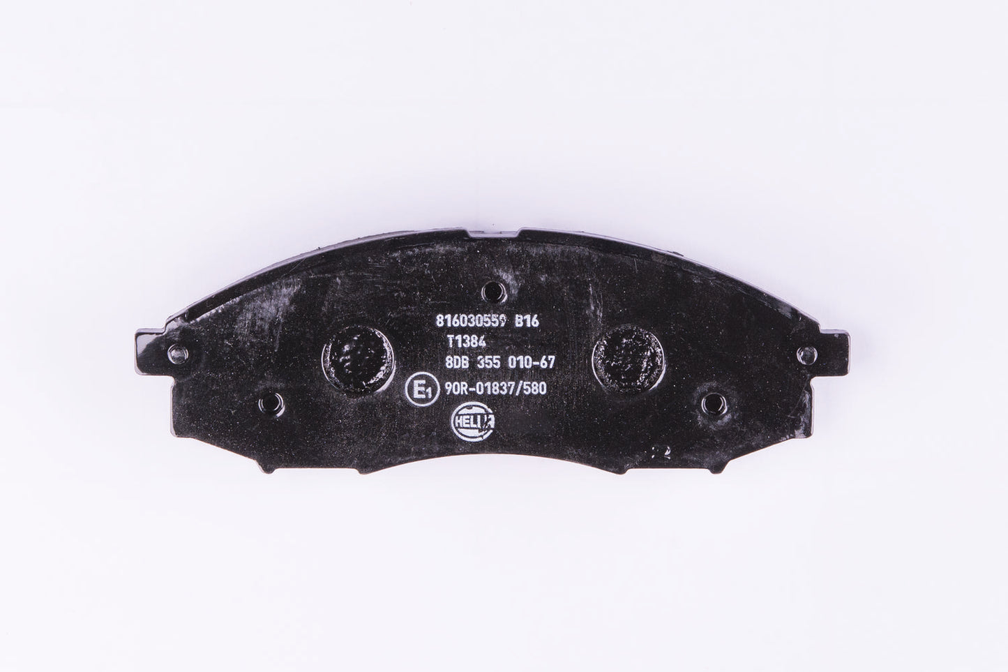 HELLA Brake pad set - T1384 - for e.g. NISSAN 8DB355010-671