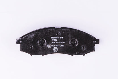 HELLA Brake pad set - T1384 - for e.g. NISSAN 8DB355010-671