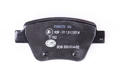 HELLA Brake pad set - T1782 - for e.g. AUDI / SEAT / SKODA / VOLKSWAGEN 8DB355014-021