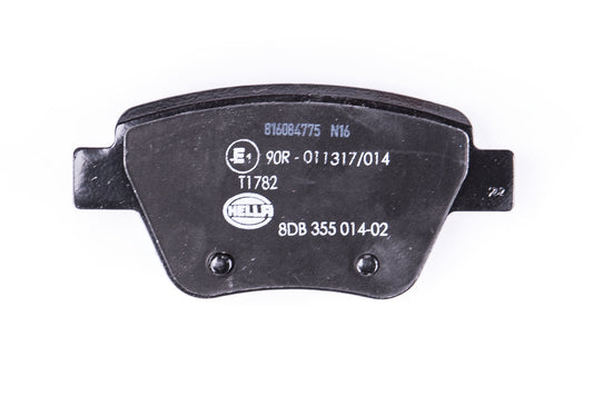 HELLA Brake pad set - T1782 - for e.g. AUDI / SEAT / SKODA / VOLKSWAGEN 8DB355014-021