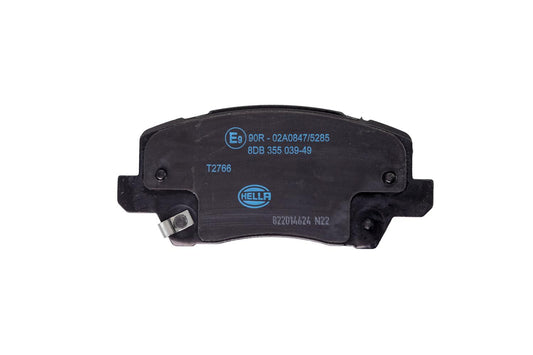 HELLA Brake pad set - T2766 - for e.g. KIA 8DB355039-491