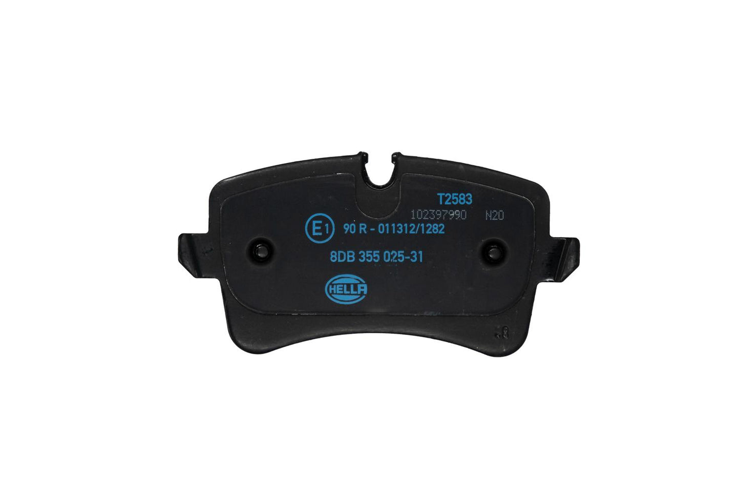 HELLA Brake pad set - T2583 - for e.g. AUDI / PORSCHE 8DB355025-311