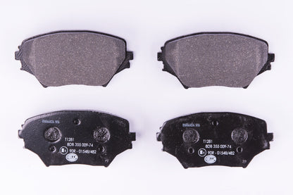 HELLA Brake pad set - T1281 - for e.g. TOYOTA 8DB355009-741