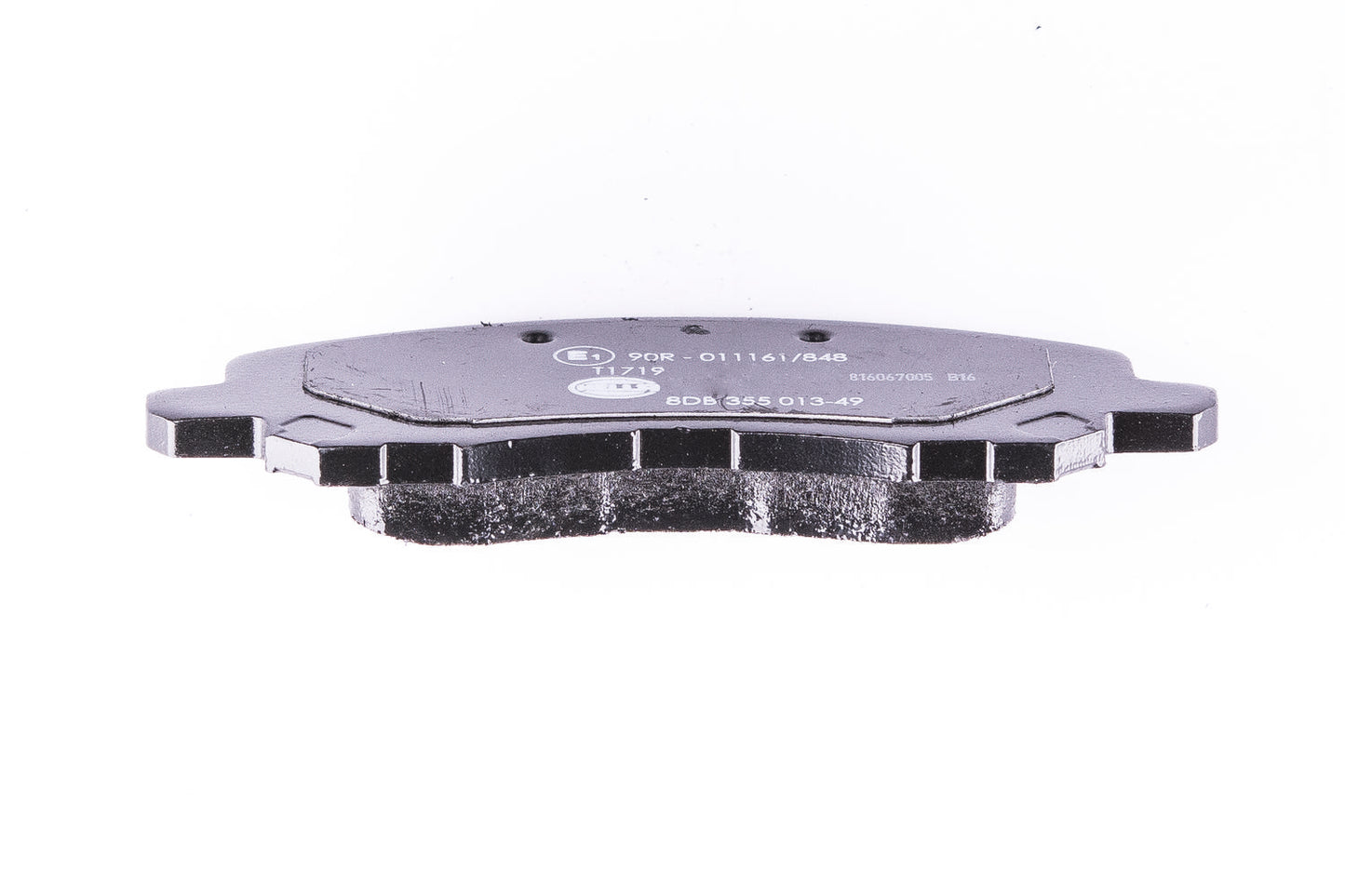 HELLA Brake pad set - T1719 - for e.g. CHRYSLER / DODGE / JEEP / MITSUBISHI 8DB355013-491
