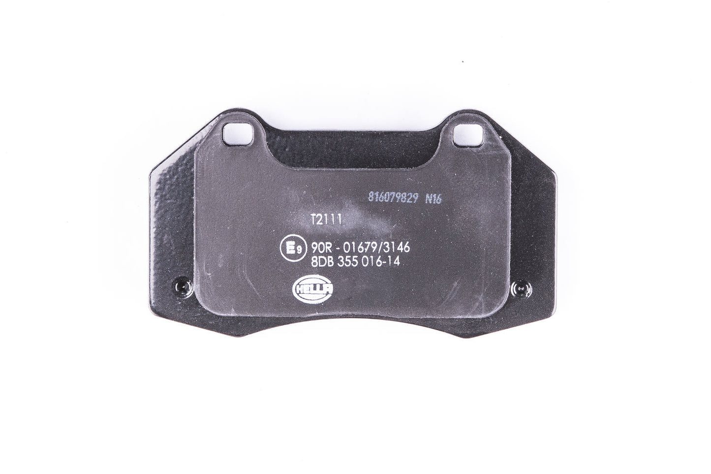 HELLA Brake pad set - T2111 - for e.g. ABARTH / ALFA ROMEO / FIAT 8DB355016-141