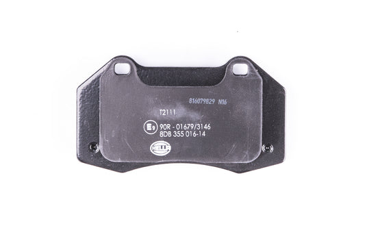HELLA Brake pad set - T2111 - for e.g. ABARTH / ALFA ROMEO / FIAT 8DB355016-141