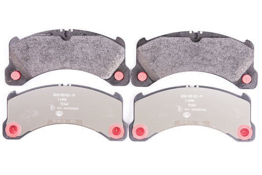HELLA Brake pad set - T2342 - for e.g. PORSCHE 8DB355021-191
