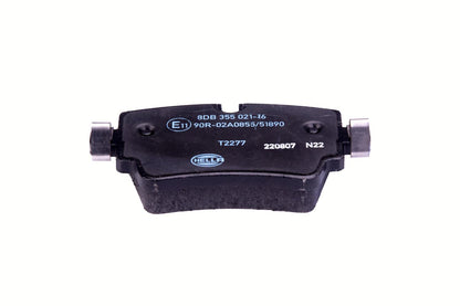 HELLA Brake pad set - T2277 - for e.g. JAGUAR 8DB355021-161