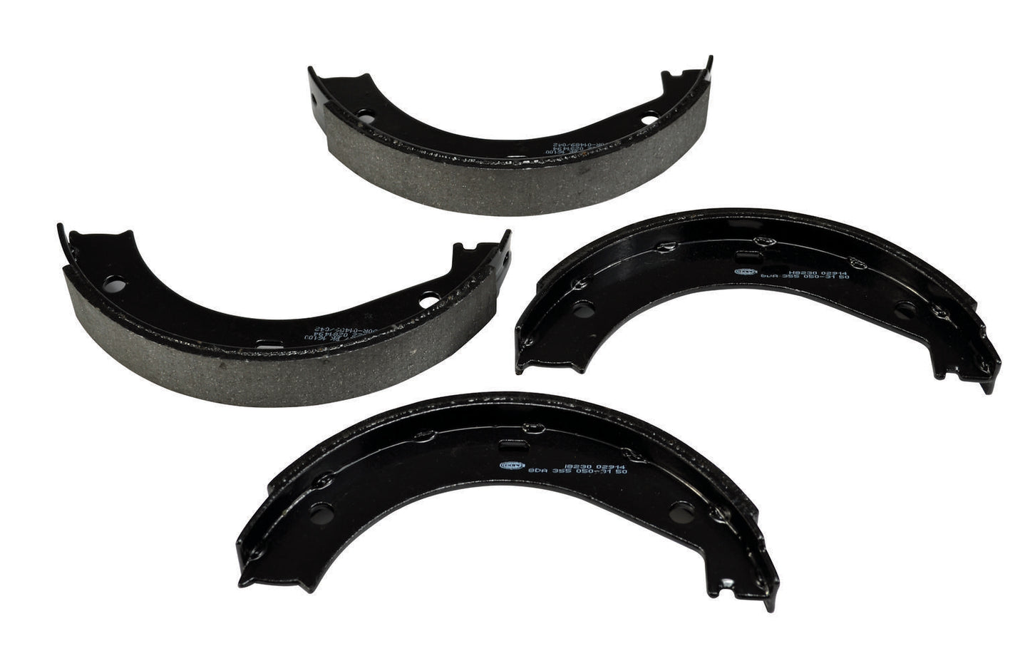 HELLA Brake Shoe Set, parking brake - H8230 - for e.g. ALPINA / BMW / WIESMANN 8DA355050-311